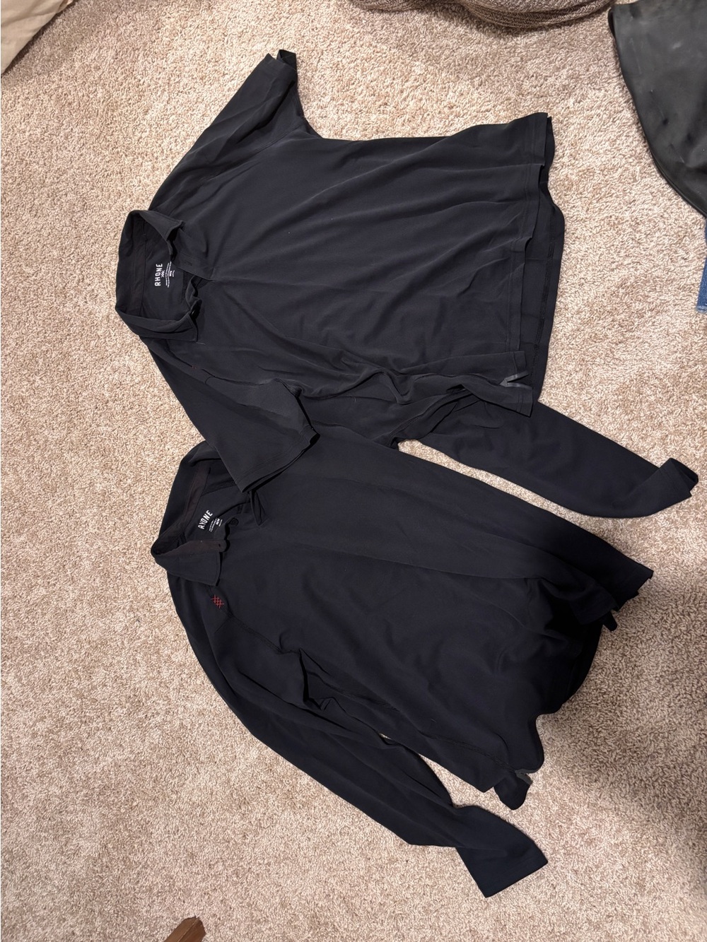 RHONE Bundle Black Polo Tops - Sz M